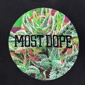 Mac Miller Most Dope Mens Large T Shirt Black 2014‎ Rare Streetwear Tee Rap